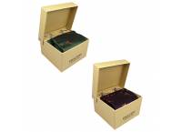 JP TIE, HANKY AND CUFFLINKS GIFT SET PHEASANT - WINE