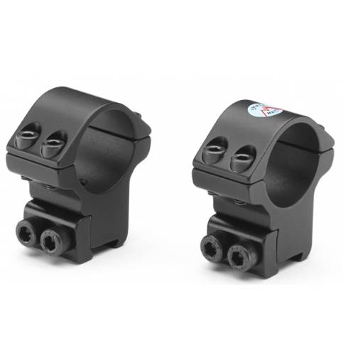 Sports Match 1'' Tube MEDIUM Scope Mounts For 11mm / 3/8" dovetail