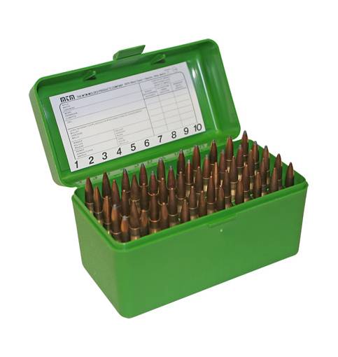 MTM Case-Gard RM50 Ammo Box Green