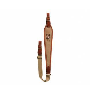 Riserva Wild Boar Embroidered Linen Rifle Sling