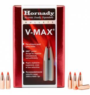 Hornady V-MAX 22/.224" 60gr (Box of 100)