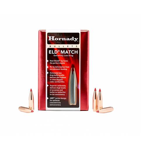 Hornady ELD Match 22/.224" 75gr BT (100/500)