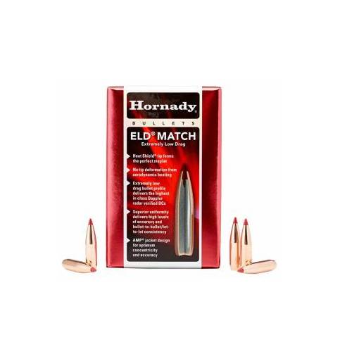 Hornady ELD Match 6.5mm/.264" 130gr BT (Box of 100)