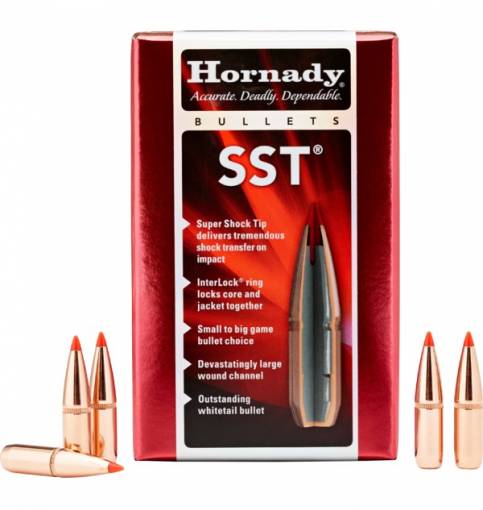 Hornady SST 7mm/.284" 154gr BT InterLock w/Cann (Part Box of 70)