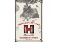 Hornady Tin Sign 12" x 18"