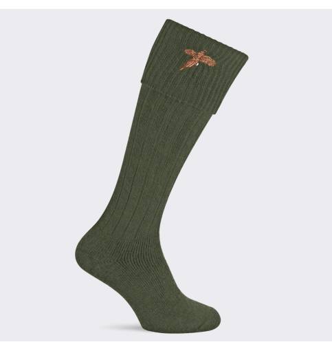 Pennine Stalker Olive Pheasant Sock