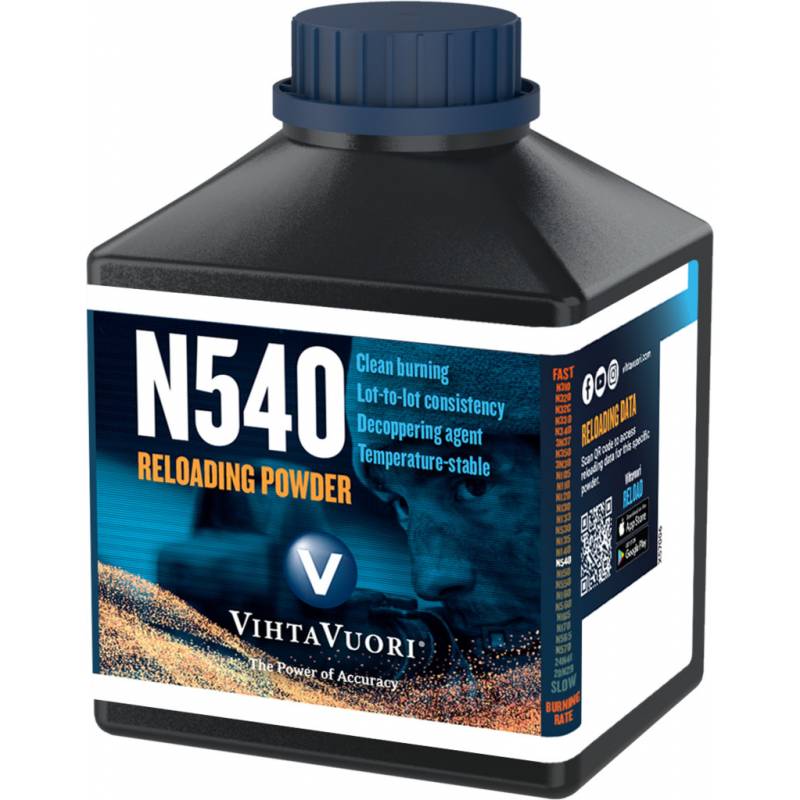 Vihtavuori N540 High Energy Powder 1lb | Shooting Sports UK