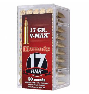 Hornady Varmint Express .17 HMR 17gr V-MAX (Box of 50)