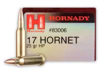 Hornady Custom .17 Hornet 25gr HP (Box of 50)