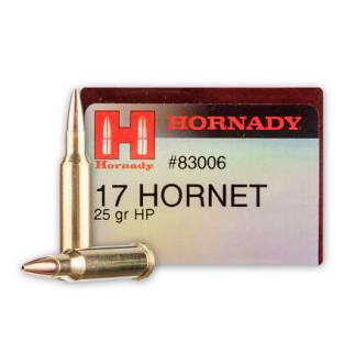 Hornady Custom .17 Hornet 25gr HP (Box of 50)