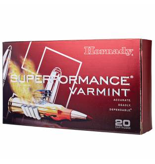 Hornady Superformance Varmint .204 Ruger 40gr V-MAX (Box of 20)