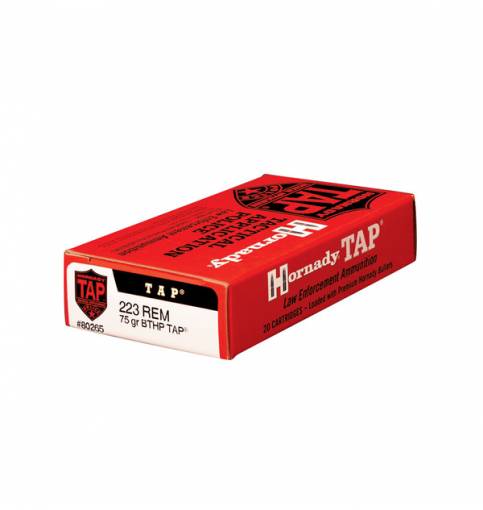 Hornady TAP .223 Rem 75gr BT HP (Box of 20)