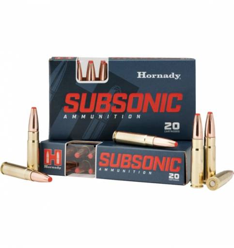 Hornady Subsonic .300 AAC Blackout 190gr SUB-X (Box of 20)
