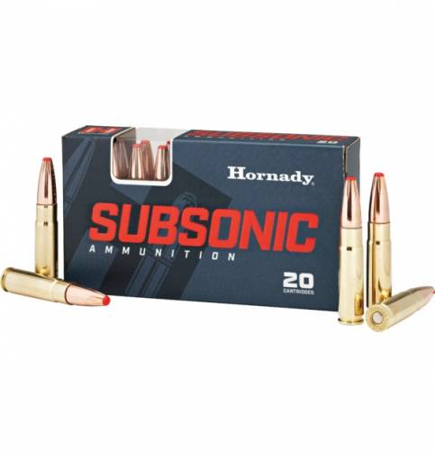 Hornady Subsonic .300 AAC Blackout 190gr SUB-X (Box of 20)