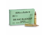 Sellier & Bellot .300 AAC Blackout Subsonic 200gr FMJ (Box of 20)