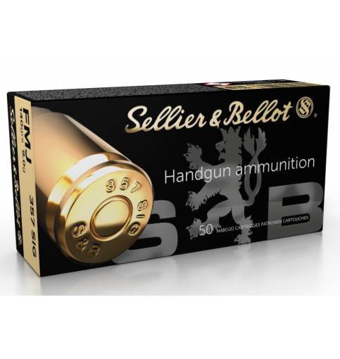 Sellier & Bellot .357 SIG 140gr FMJ (Box of 50)