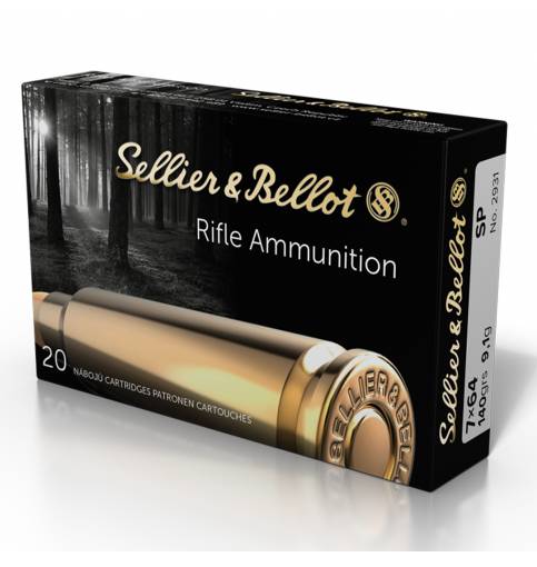Sellier & Bellot 7 X 64 Brenneke 140gr SP (Box of 20)