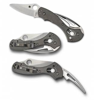 Spyderco Tusk Salt Plain Edge Titanium 2.38"