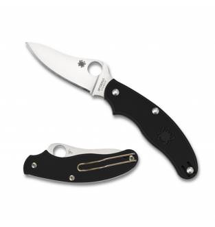 Spyderco UK Penknife LWT Drop Point P'Edge Blk FRN 3"