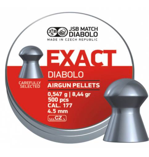 JSB Diabolo Exact 177 / 4.52 8.44gr (PE74.52)