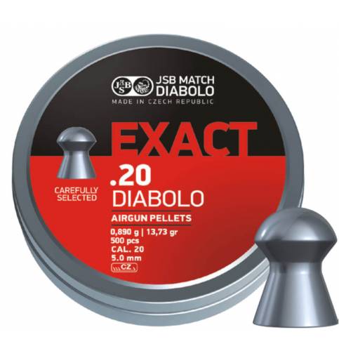JSB Diabolo Exact 20 / 5.10 / 13.73gr (PE25.1)
