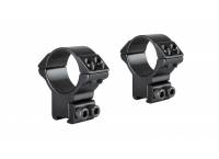 HAWKE OPTICS MATCH RING MOUNTS 9-11mm, 30mm Diameter, Medium
