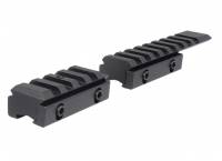 HAWKE OPTICS ADAPTOR BASES  11mm / 3/8” to Weaver / Picatinny (2 Piece)