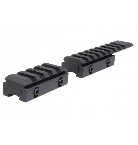 HAWKE OPTICS ADAPTOR BASES  11mm / 3/8” to Weaver / Picatinny (2 Piece)