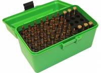 MTM Case-Gard H50RS Rifle Ammo Box with Handle Green