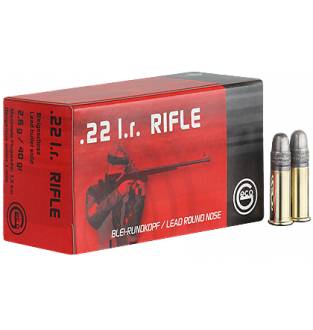 Geco .22lr RN 40Gr (Box of 50)