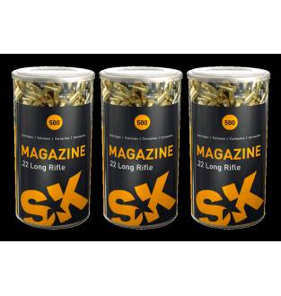 SK.22LR Magazine LRN 40-grain - Tin of 500