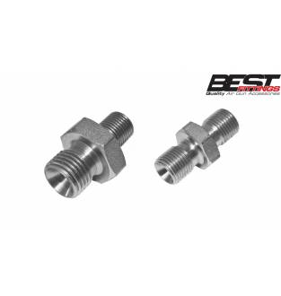 Best Fittings Double Male Coupling 1/8 to 1/8 BSP