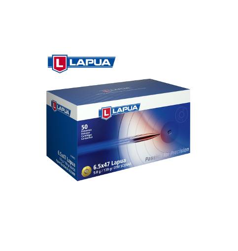 Lapua Open Tip Match Scenar 6.5x47 139gr (Box of 50)
