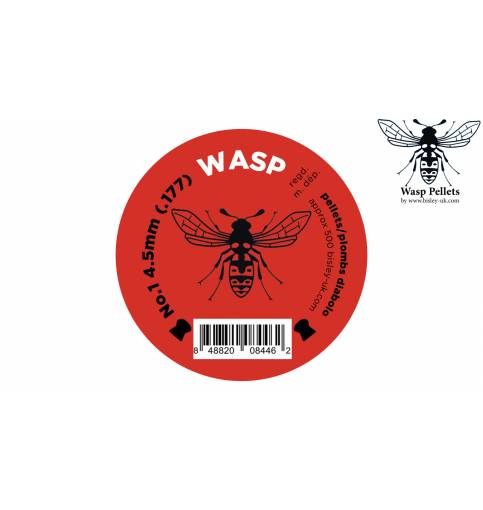 Wasp Red .177 Pellets Tin of 500