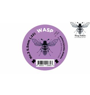 Wasp 5.5 Purple .22 Pellets Tins of 250