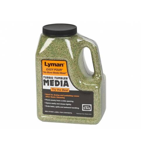 Lyman Turbo Case Cleaning Media 2.25lb (Treated Corn Cob)