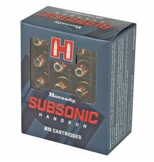 Hornady Subsonic 9mm Luger 147gr XTP (Box of 25)