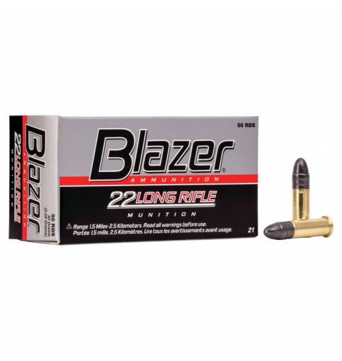 CCI .22 LR HV Blazer 40gr Solid  (Box of 50)