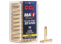 CCI .22 WMR HS Maxi-Mag 40gr Copper Hollow Point  (Box of 50)