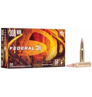 Federal .308 FUSION 150gr Soft Point  (Box of 20)