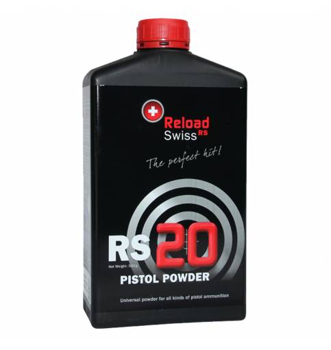 Reload Swiss RS RS20 Pistol Single Base (500g Bottle)