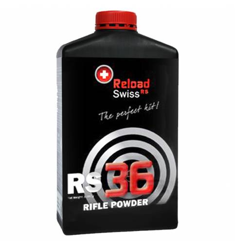 Reload Swiss RS RS36 Rifle Single Base (1kg Bottle)