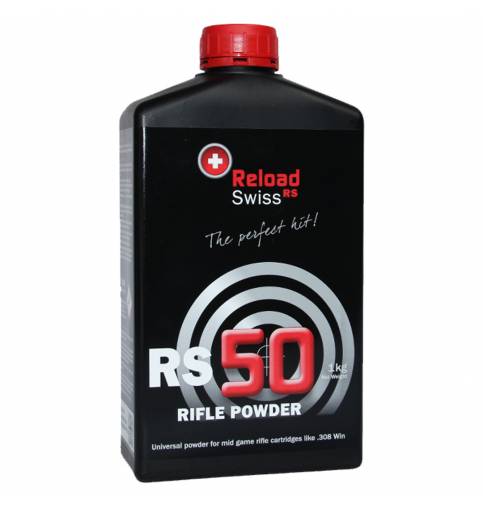 Reload Swiss RS RS50 Rifle Single Base (1kg Bottle)