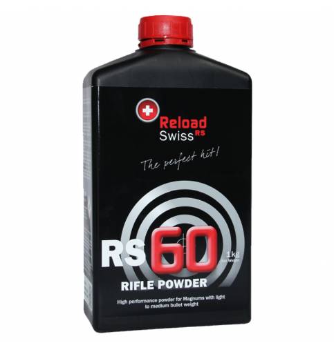 Reload Swiss RS RS60 Rifle High Energy (1kg Bottle)