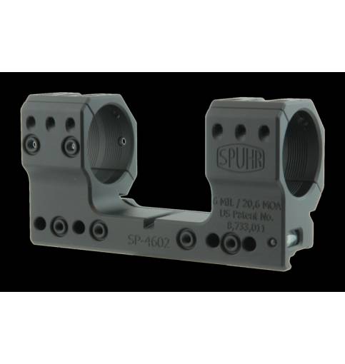 Spuhr One-Piece ISMS Picatinny Mount 34MM Tube 20 MOA / 6MIL (Height To Centre Of The Ring 38mm)
