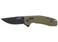 SOG Folding Knife - TAC XR OD Green