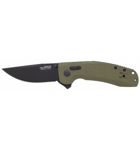 SOG Folding Knife - TAC XR OD Green