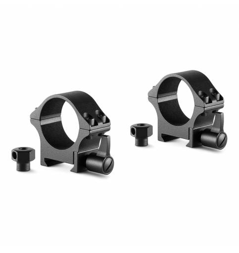 HAWKE OPTICS PROFESSIONAL STEEL RING MOUNTS Weaver, 30mm Diameter, Low