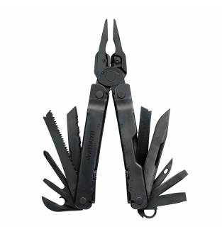 Leatherman Super Tool 300 Black Oxide with MOLLE Sheath - Standard Box