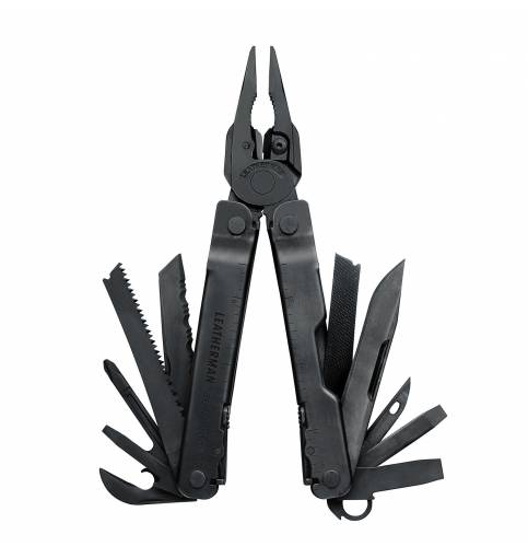 Leatherman Super Tool 300 Black Oxide with MOLLE Sheath - Standard Box